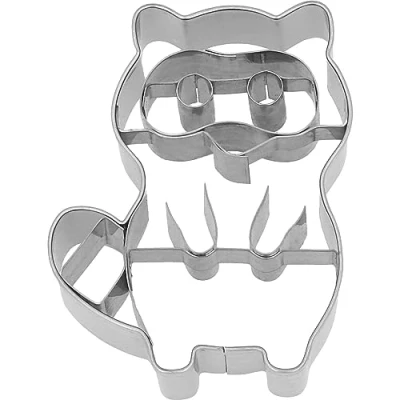 Imagen de Birkmann, 199828 Molde para galletas (7 cm), diseño de mapache