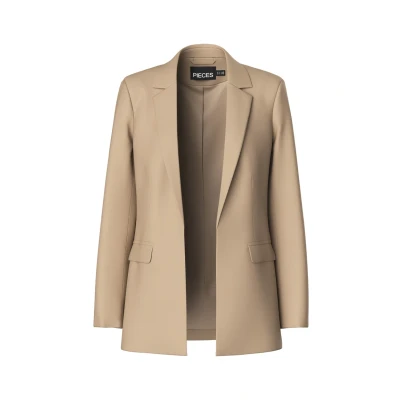 Imagen de Pieces Pcbossy LS NOOS Abrigo corto, Mujer, Talla: XXL, Silver mink