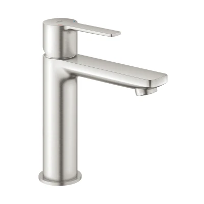 Imagen de Grohe 23106DC1 Monomando de Lavabo 1/2″, 0 W, Acero (Supersteel), Tamaño S