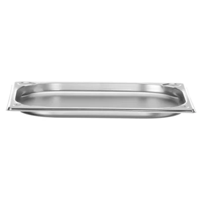 Imagen de HENDI Recipiente GN 1/2,contenedor GN,esquinas reforzadas,resistente a Temperaturas de 40 300C,apto para hornos,congeladores,calientaplatos,baño María,1L,325x265x(H) 20mm,acero inoxidable