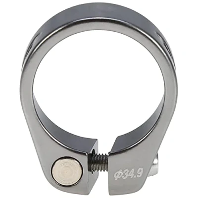Imagen de Abrazadera de Sillín Bicicleta para 34.9mm (Color : Titanium)