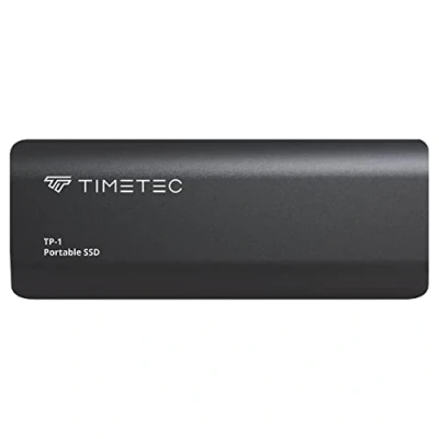 Imagen de Timetec SSD Externo portátil USB 3.2 Gen2 Tipo C, hasta 560 MB/s, Mini Unidad Externa de Estado sólido Aluminio Ultraligero con Cable C a A/Adaptador (2TB)