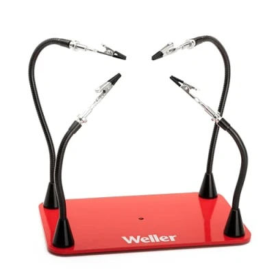 Imagen de Weller WLACCHHM 02EU Manos Amigas con 4 Brazos Magnéticos Móviles y Ajustables para Múltiples Configuraciones