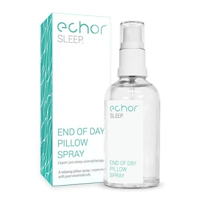 Imagen de Echor Spray de Aromaterapia Lavanda Ylang para Almohada Relajación, Sueño y Habitación, Profundo Pulverizador 50ml