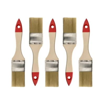 Imagen de HARDY WORKING TOOLS M7 brochas pintura set de 5 piezas, Ancho 1.5 pulgada madera, Cepillo 5PCS, *30*, A0200 300515