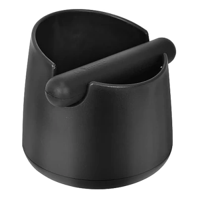 Imagen de Knock Box Cafe Accesorios, Café Box, Caja de Café, Cajon para Posos Cafe, Bote Molido Sage Espresso Contenedor Absorbente Golpes con Barra Golpe y Base Antideslizante