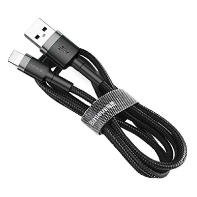 Imagen de Baseus CALKLF BG1 Cable USB para cargar negro/gris