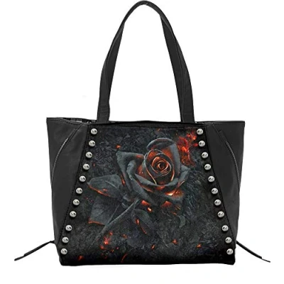 Imagen de Spiral Burnt Rose Bolsa estilo shopper Con tachuelas Cuero sintético de poliuretano Talla única