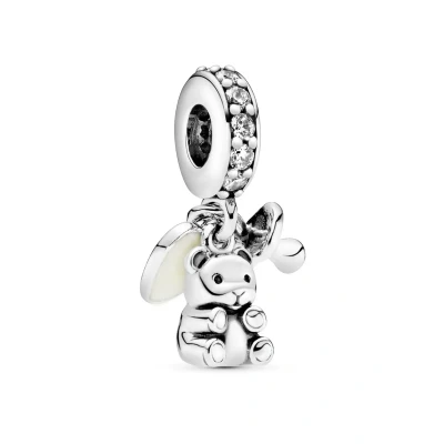Imagen de Pandora BABY Teddy BEAR Adorno, Mujer, Talla: One Size, Sterling silver