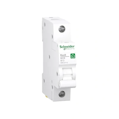 Imagen de Schneider Electric R9F23113 Disyuntor Resi9 1P, 13A, B, características, 6kA