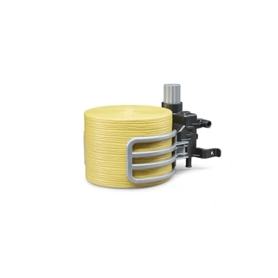 Imagen de bruder 02332 Pinza para pacas con 1 paca redonda 1:16 Accesorios cargador frontal, tractor, cargador, granja