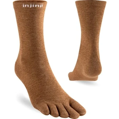 Imagen de Injinji Liner Crew Calcetines con dedos separados, Alce, Medium / Large