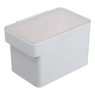 Imagen de YAMAZAKI 5611 TOWER Contenedor de comida para mascotas (3,5 KG), blanco, Resina ABS/Silicona, minimalista, 30 x 19.7 19.2 cm