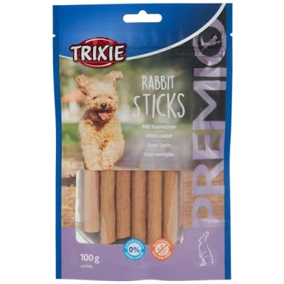 Imagen de TRIXIE Snack PREMIO Rabbit Sticks, 100 g, Perro