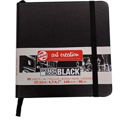 Imagen de SKETCH BOOK BLACK ARTCREATION 12X12CM