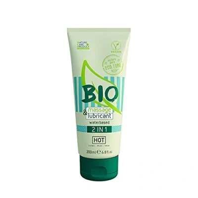 Imagen de HOT BIO 2 En 1: Gel De Masaje Y Lubricante A Base Agua