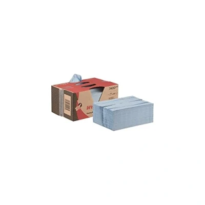 Imagen de WypAll L20 General Clean paños de papel para mantenimiento y limpieza 7400 1 BRAG Box x 280 azules 2 capas