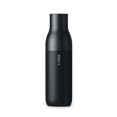 Imagen de LARQ Bottle Twist Top Botella de agua acero inoxidable con aislamiento al vacío y diseño galardonado, termo, 740ml, Obsidian Black