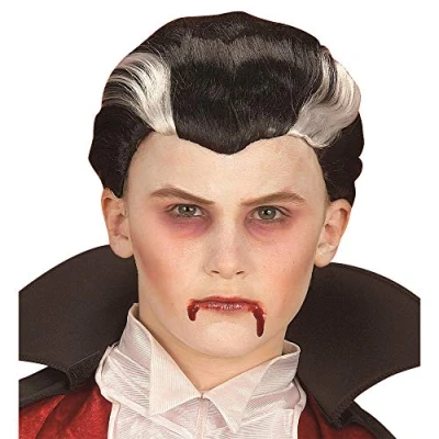 Imagen de W WIDMANN Unbekannt Générique ? pe917 Peluca Vampiro Niños Llama Brand obstaculizantes Talla única