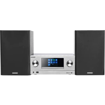 Imagen de Kenwood M 9000S S Micro Sistema Hi Fi con CD, Dab +, Radio por Internet, Spotify, FM, Bluetooth, USB y Gran Pantalla a Color TFT