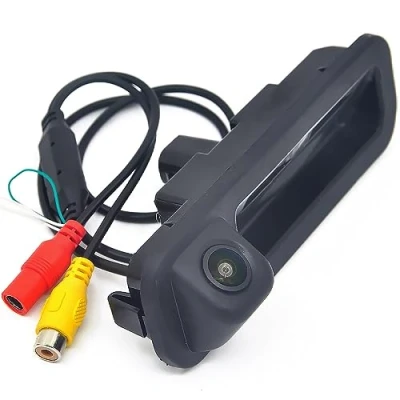 Imagen de Cámara de visión trasera coche 170 AHD 1080P para Ford Focus 3 MK3 C MAX 2012 Hatchback Sedan nocturna vehículo marcha atrás (AHD)