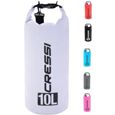 Imagen de Cressi Premium Bolsa Seca Impermeable Multiuso, Unisex Adulto, Blanco, 5 L