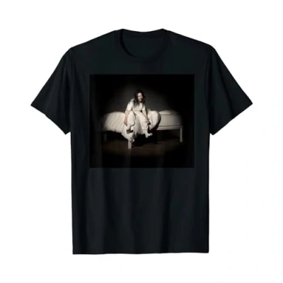 Imagen de Billie Eilish Billiets11mb04 Camiseta, Negro, XL para Hombre
