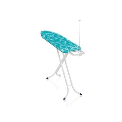 Imagen de Leifheit tabla de planchar plegable Air Board Compact M para planchas vapor, mesa ultraligera, planchado en menos tiempo
