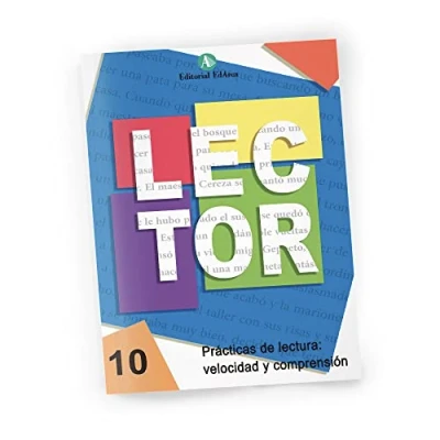 Imagen de Cuaderno Lector 10. Velocidad y comprensión lectora. Ed. Primaria.: Letra De Imprenta 10 (CUADERNOS LECTOR)