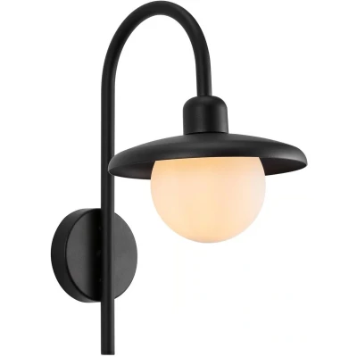 Imagen de Nordlux Aplique de exterior Berlo, negro