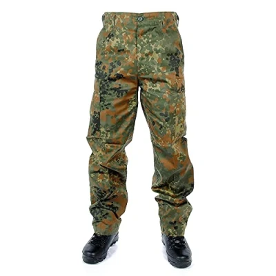 Imagen de Mil Tec US Ranger Pantalón 4 Colores a Elegir Mejorada Calidad BW Camuflaje, S (bundw. 80 cm Aprox.)