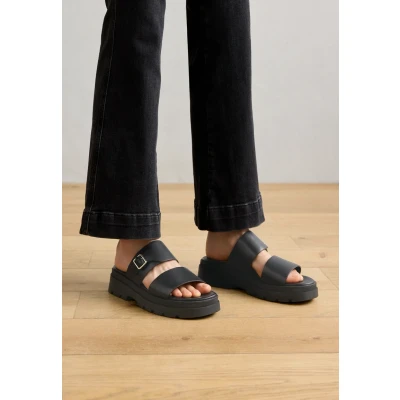 Imagen de Geox D Adacter S Sandalias planas, Mujer, Talla: 38, Black Zapatos