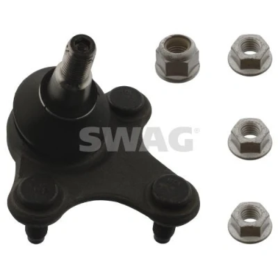 Imagen de SWAG 30 94 0668 Rótula de suspensión Eje delantero, izquierda, debajo con tuerca autofijadora para brazo oscilante transversal VOLKSWAGEN: Golf 7