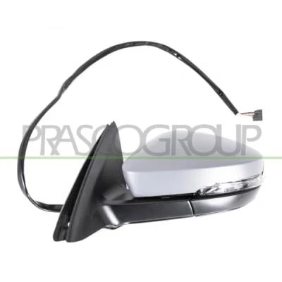 Imagen de Espejo retrovisor Prasco SK0307324 izquierda imprimado eléctrico calefactable, abatible eléctricamente, convexo, amortiguación automática