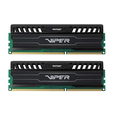 Imagen de Patriot Memory Viper 3 Black Mamba DDR3 1866 16GB (2x8GB) C10 Kit Memoria de Juego XMP 1.3 Negro PV316G186C0K