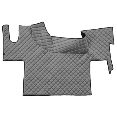 Imagen de F CORE FL31 GRAY Juego de alfombrillas suelo Ecopiel delante 1 negro RENAULT TRUCKS: T Serie
