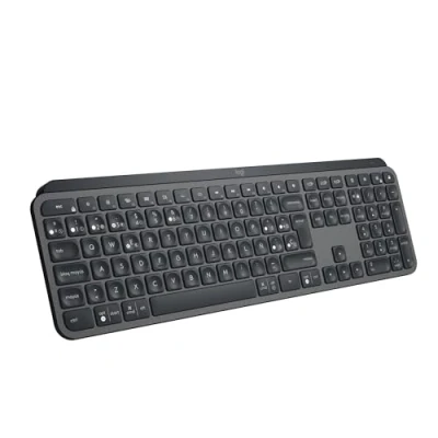 Imagen de Teclado inalámbrico Logitech MX Keys S, Bluetooth, USB, Teclas programables, Carga rápida, Retroiluminación, Multidispositivo, Windows/Mac, Negro