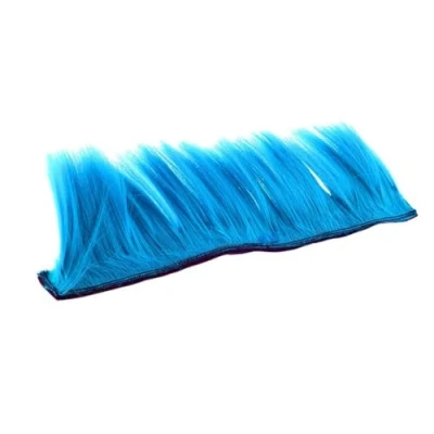 Imagen de B Baosity Peluca Mohawk Casco de Moto Estilo Punk Trajes Decoracion Cascos para Mayoría Motocicleta, Largo 300 mm Azul