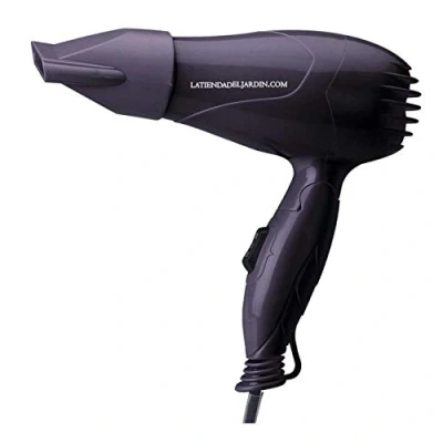 Imagen de Suinga SECADOR de PELO viaje 850 W, 2 velocidades y niveles temperatura. Incluye boquilla concentradora