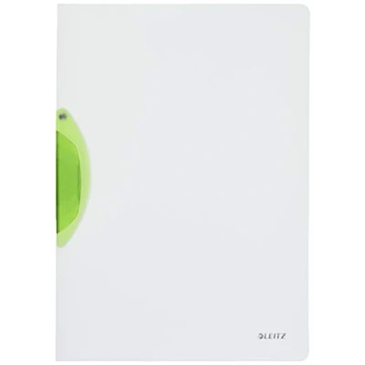 Imagen de Leitz 41740145 Carpetas con clip (A4, pinza lateral, 6 unidades), color verde