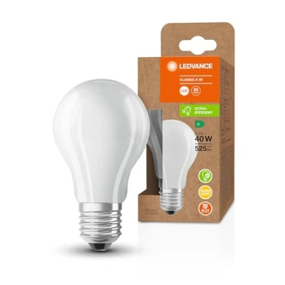 Imagen de LEDVANCE Classic LED E27 Pera Mate 2.5W 525lm 830 Luz Cálida Reemplazo 40W