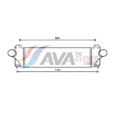 Imagen de PRASCO IV4129 Intercooler IVECO: Daily 6 , V Furgón / Familiar