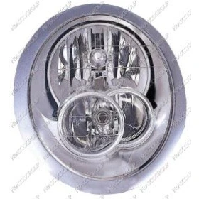 Imagen de PRASCO MN3064904 Faros izquierda H7/H7 con electromotor, portalámparas MINI: Hatchback, Cabrio