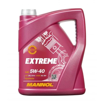 Imagen de Mannol Extreme 5W 40 5L Aceite de motor MN7915 5 RENAULT: ESPACE 4, SCENIC 2, MEGANE 2 Stufenheck, MERCEDES BENZ: Vito Mixto, Clase A norauto, oscaro,
