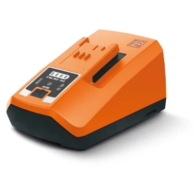 Imagen de FEIN Cargador rápido ALG 80 por las baterías de iones litio FEIN, Tiempos carga bajos gracias a la corriente 8 amperios, Pantalla LED con indicador del nivel y conexión USB