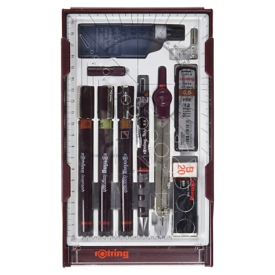 Imagen de rOtring Isograph Master Set 3 0.10 0.30 0.5mm