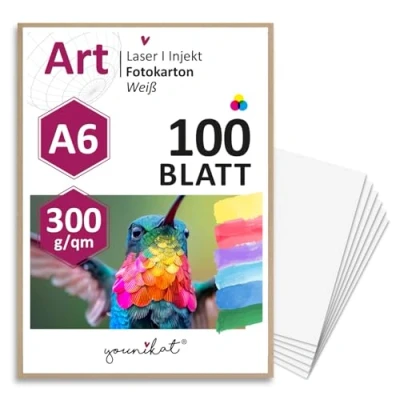 Imagen de Tarjetas postales versátiles para el auto diseño I dv_355 DIN A6 Set de 100 DIY blanco escribir dibujar y pintar