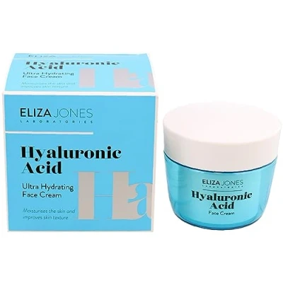 Imagen de Eliza Jones Laboratories Crema de día para el rostro, 50 ml, hidratación intensiva, prevención arrugas y efecto cutáneo radiante (ácido hialurónico ultra hidratante)
