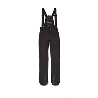 Imagen de Killtec Enosh Pantalón Funcional con Correas extraíbles, protección de Bordes y Protector Nieve, Mens, Negro, 5XL
