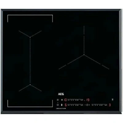 Imagen de Placa inducción AEG ILB63445FB, 3 zonas, Zona grande 28 cm, Biselada, 60 Negro